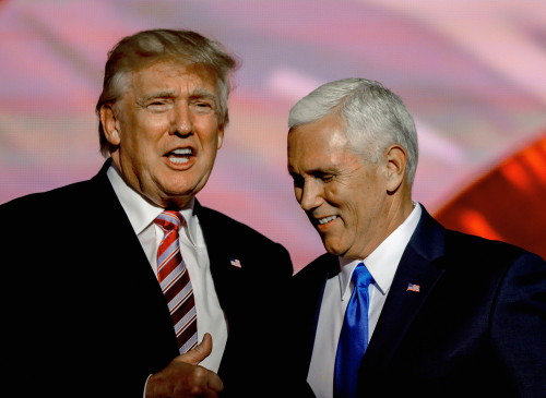 Donald Trump, Mike Pence